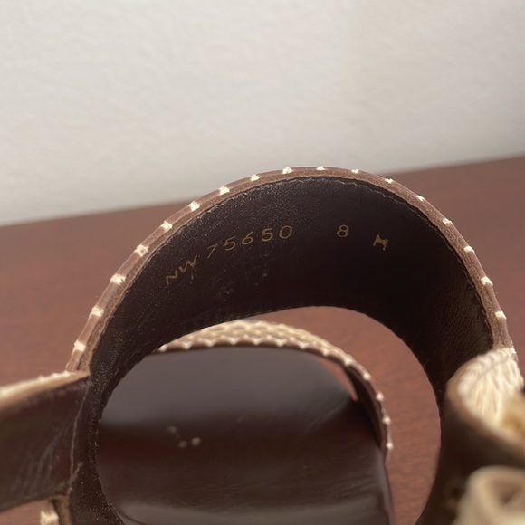 Stuart Weitzman Roccia Snakeskin Sandals Size 8 - Picture 10 of 10